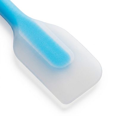 3-Piece Silicone Spatula Set with Handle, Flexible and Durable Kitchen Tools for Cooking and Baking
