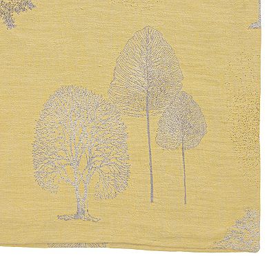 2-Piece Cotton Pillowcases with Elegant Tree Print Design Soft and Comfortable Bedding Set