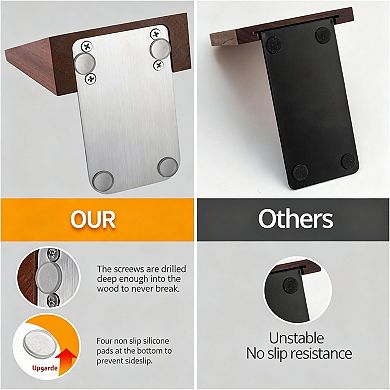 Handmade Wooden Heavy Duty Decorative Bookends