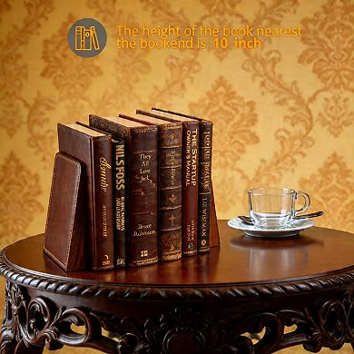 Handmade Wooden Heavy Duty Decorative Bookends
