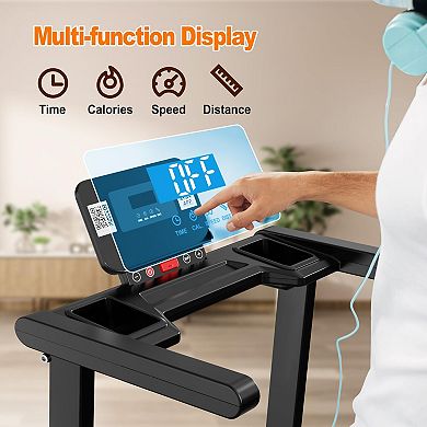 Circuit Terra 2.5HP Folding Treadmill with 12 Programs, APP Connectivity & 300lb Capacity