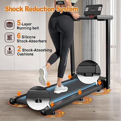 Circuit Terra 2.5HP Folding Treadmill with 12 Programs, APP Connectivity & 300lb Capacity