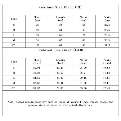 Women's Two-Piece Tankini Swimsuit, Modest Tropical Print Bathing Suit with Boyshorts