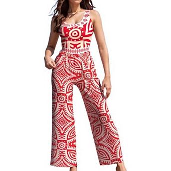 Women's One Piece Swimsuit with Cover Up Pants, 2 pc Bathing Suit and Beach Outfit