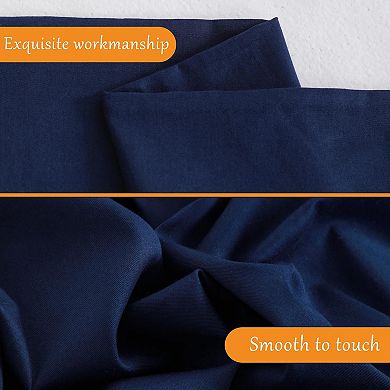 Body Pillow Cover 1 Pack, Soft Cotton Long Pillowcase with Envelope Closure