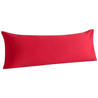 Body Pillow Cover 1 Pack, Soft Cotton Long Pillowcase with Envelope Closure