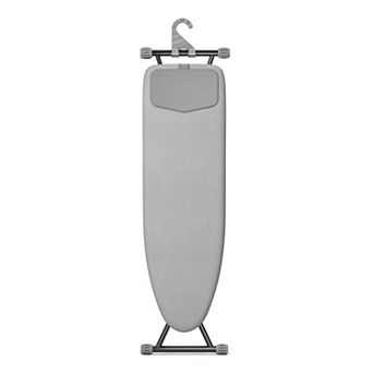 Foldable Ironing Board 13"x43" Extra-Wide Mesh Panel 7-Height Heat-Resistant Cover