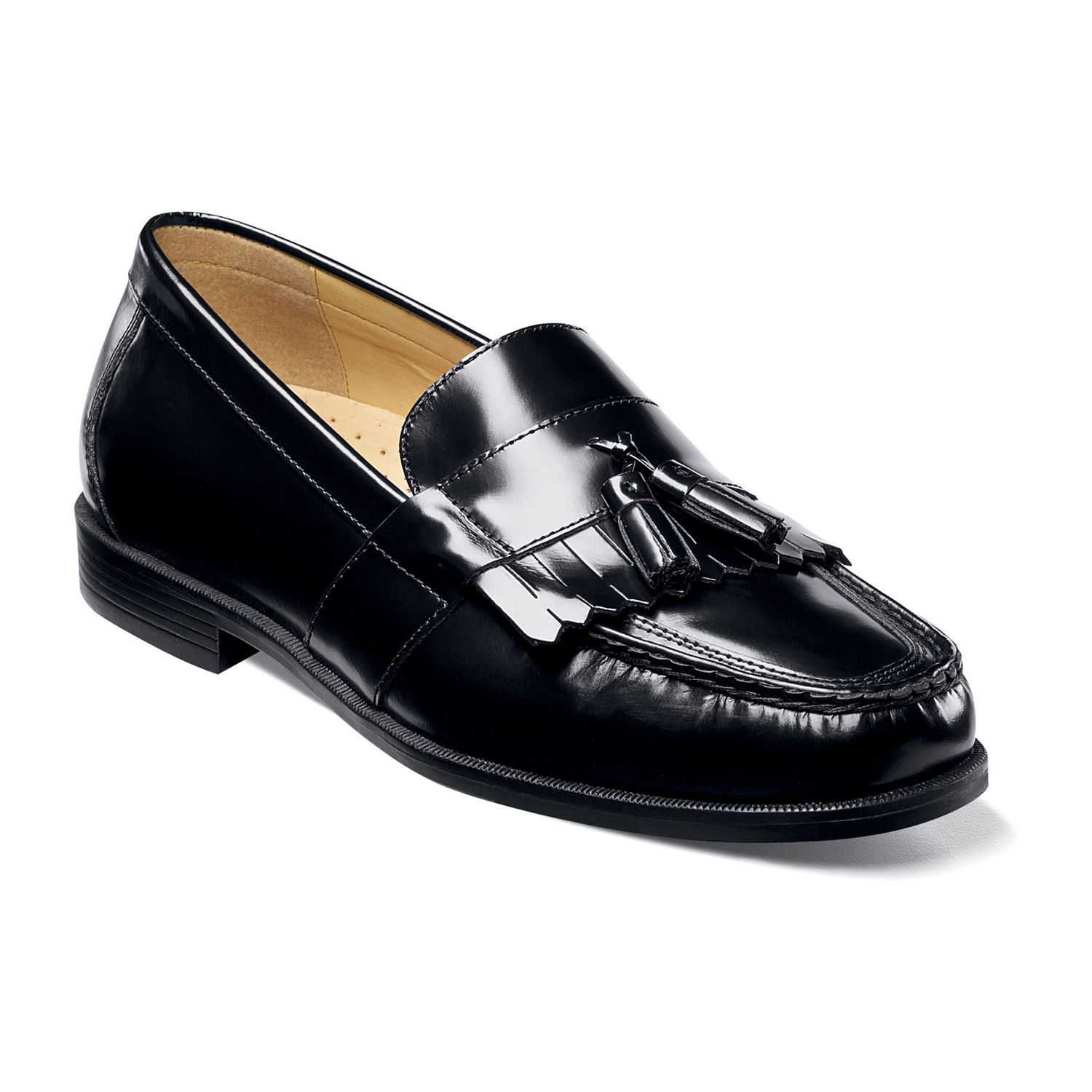 nunn bush black dress shoes