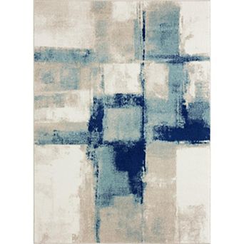 Luxe Weavers Abstract Geometric Area Rug