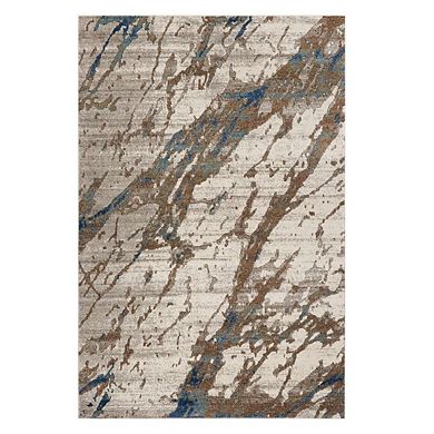 Luxe Weavers Modern Abstract Splatter Area Rug Stain-Resistant Carpet