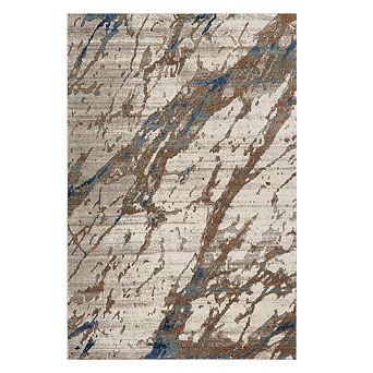 Luxe Weavers Modern Abstract Splatter Area Rug Stain-Resistant Carpet
