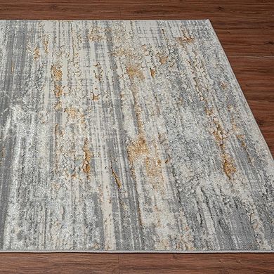 Luxe Weavers Abstract Textured Area Rug