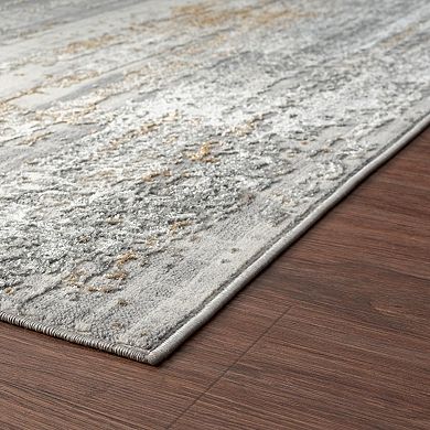 Luxe Weavers Abstract Textured Area Rug