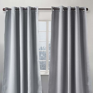 Luxe Weavers Eco Collection Pair of Window Panels, 100% Blackout Curtains