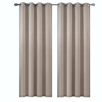 Luxe Weavers Eco Collection Pair of Window Panels, 100% Blackout Curtains