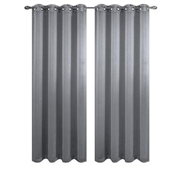 Luxe Weavers Eco Collection Pair of Window Panels, 100% Blackout Curtains