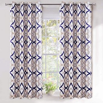 DriftAway Alexander Blackout Curtains for Living Room Pattern Match Thermal Insulated Mid Century