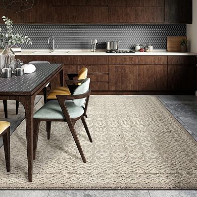Luxe Weavers Moroccan Trellis Area Rug