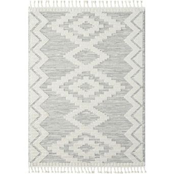 Luxe Weavers Southwestern Diamond Fringe Area Rug