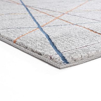 Luxe Weavers Modern Abstract Lines Area Rug