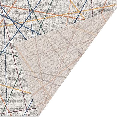 Luxe Weavers Modern Abstract Lines Area Rug