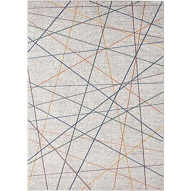 Luxe Weavers Modern Abstract Lines Area Rug