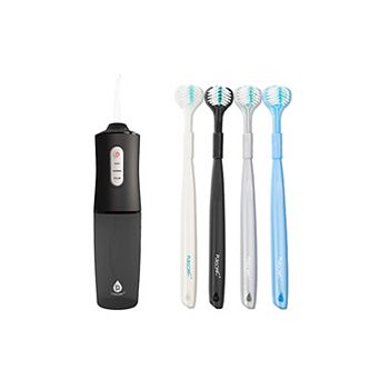 USB Rechargeable Water Flossers & 3D Advanced Tech Toothbrush Set