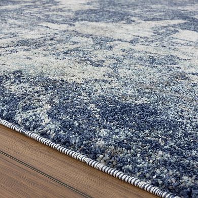Luxe Weavers Contemporary Abstract Coastal Area Rug