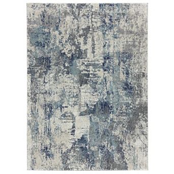 Luxe Weavers Contemporary Abstract Coastal Area Rug