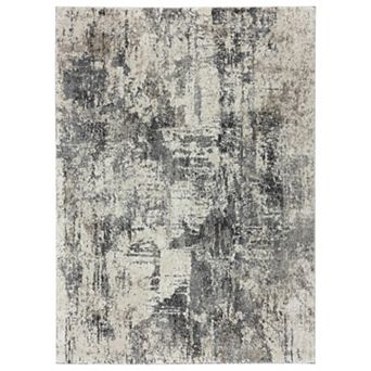 Luxe Weavers Contemporary Abstract Coastal Area Rug