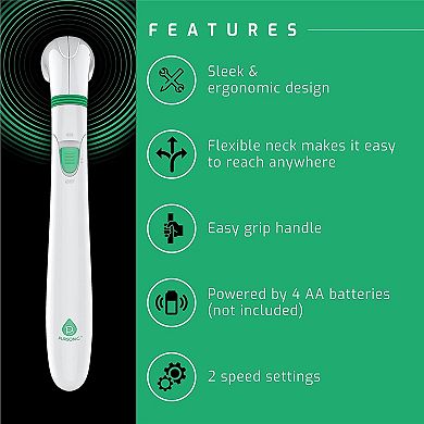 9-Speed Massage Gun & Portable Handheld Massager Bundle