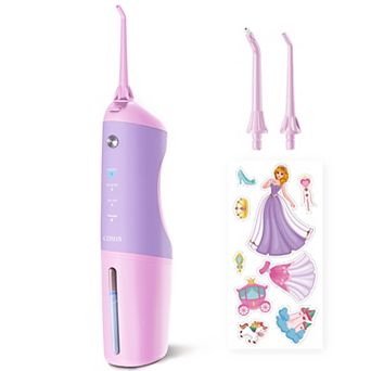 COSLUS CX31 Kids Water Flosser 4 modes, ages 6+, safe & waterproof. Portable, rechargeable