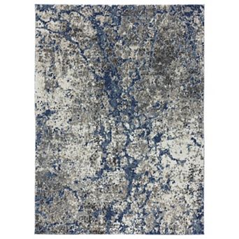 Luxe Weavers Modern Coastal Abstract Area Rug
