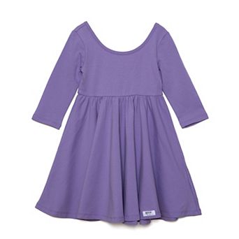 Girls Twirly Dress in Purple