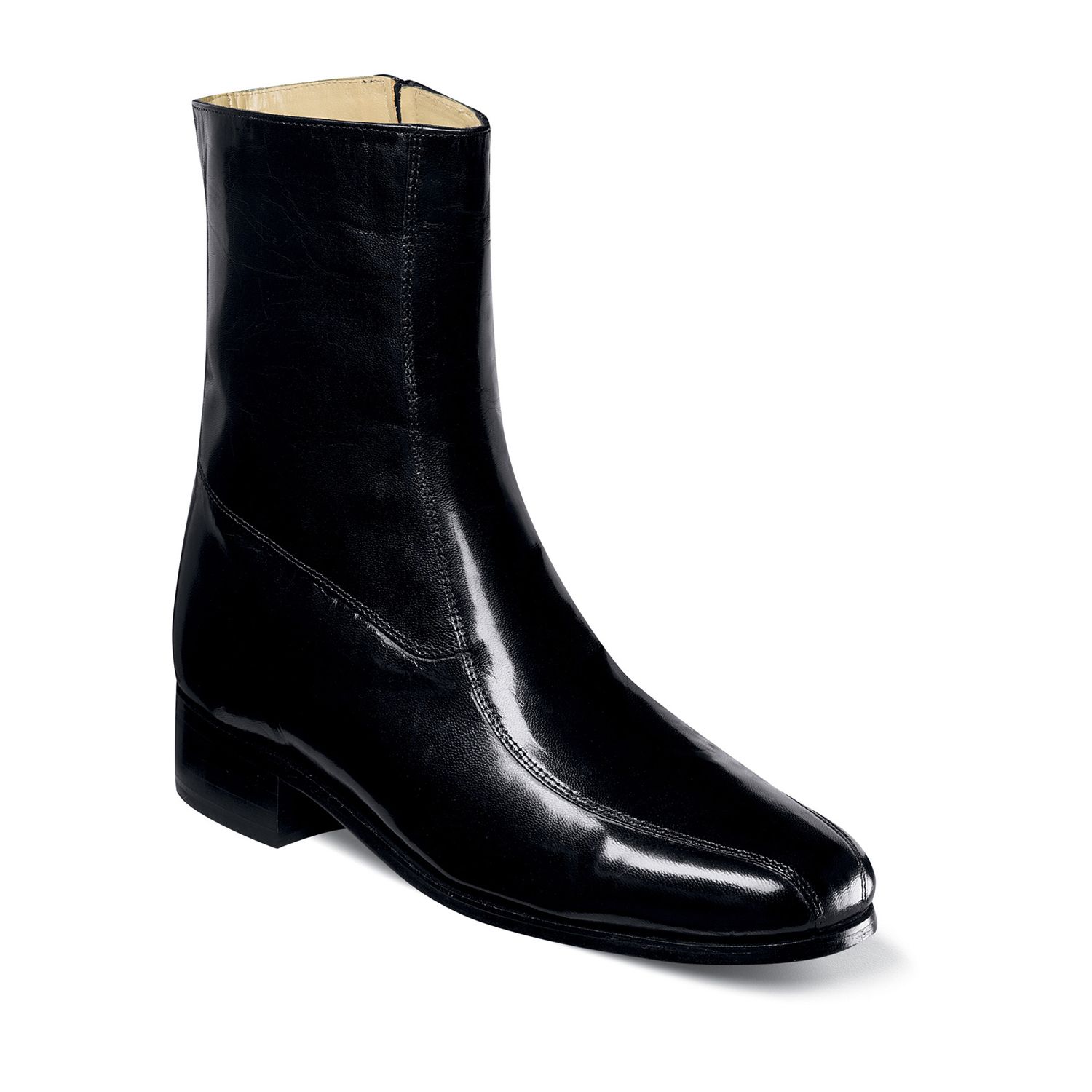 dress boots for men black