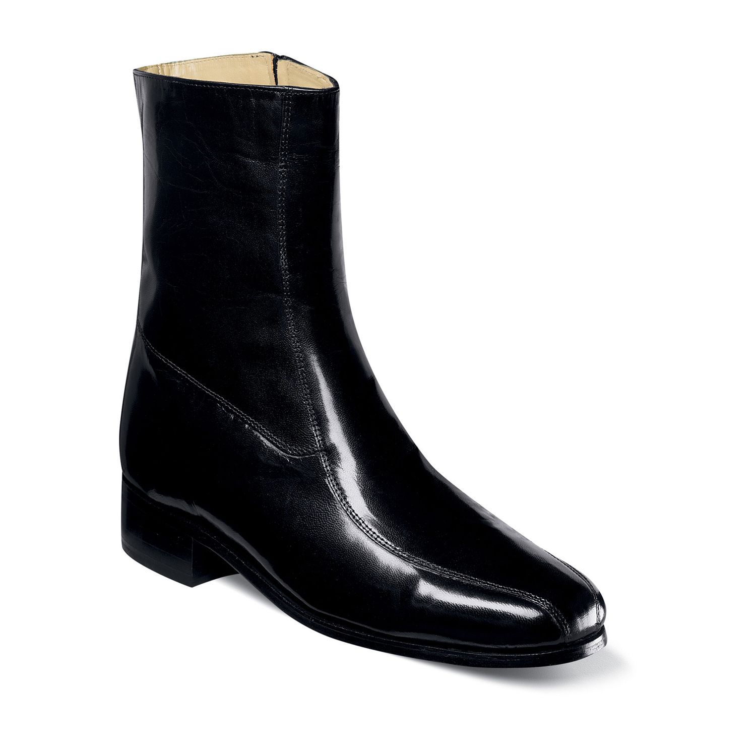 mens dress boots black