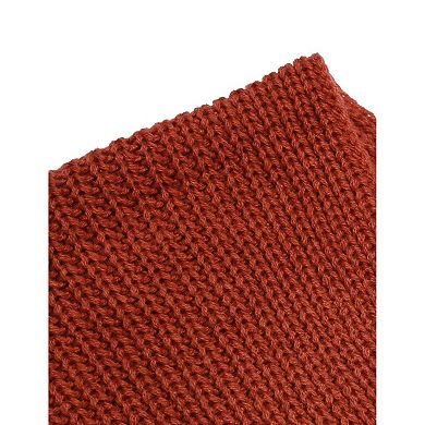 Zeagoo Women's Knitted Fringed Striped V-Neck Poncho Cape Shawl Wrap
