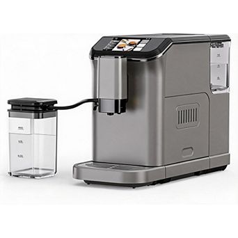 20 Bar Fully Automatic Espresso Machine with Dual Boiler, Built-In Grinder & Milk Frother