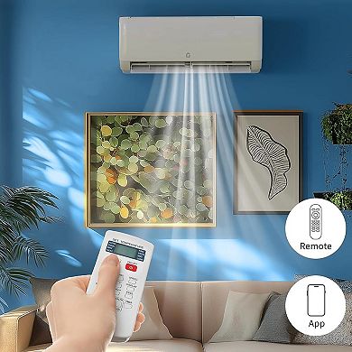 24000 BTU Mini Split Air Conditioner & Heater 19 SEER Ductless Inverter AC System