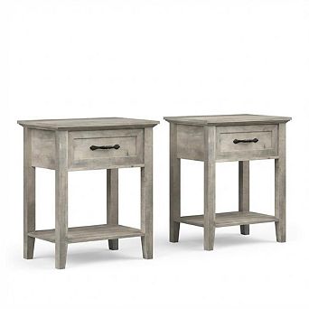 Nightstands, End Table, Side Table for Living Room, Storage Shelves Bedside Table for Bedroom, Dorm