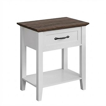Nightstands, End Table, Side Table for Living Room, Storage Shelves Bedside Table for Bedroom, Dorm