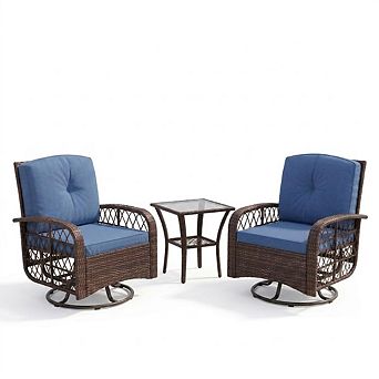3 pc Outdoor Patio Furniture Set