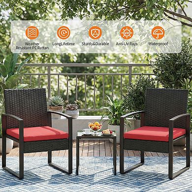 3 Piece Patio Bistro Set