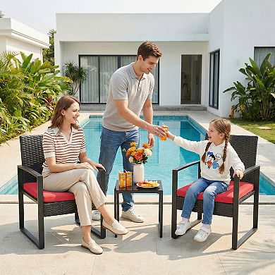 3 Piece Patio Bistro Set