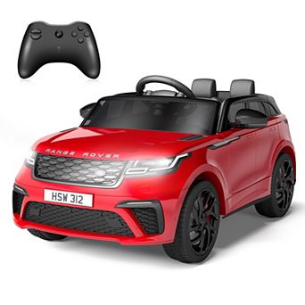 Children's electric car with rocking function, pull rod and remote control