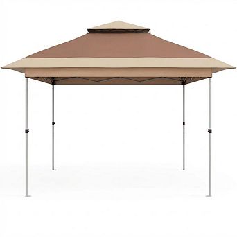 10x10 FT Pop Up Canopy, Mosquito Net, Wheeled Bag, Adjustable, All-Weather