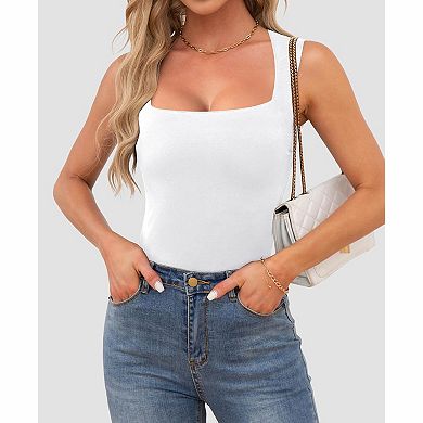 Women's Square Neck Tank Top