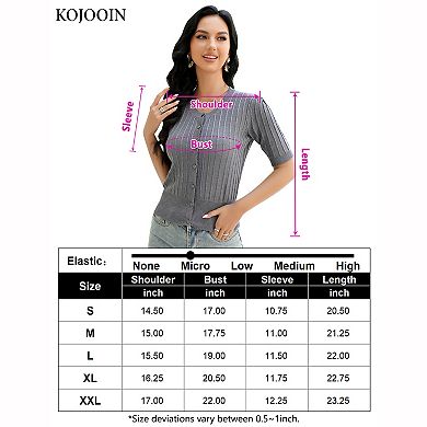 Women's Ribbed Knit Cardigan
