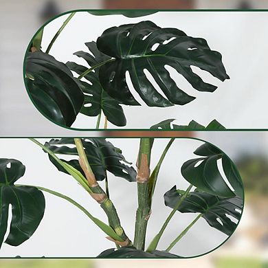 Artificial Monstera Deliciosa Plant, For Living Room, Office, Bedroom
