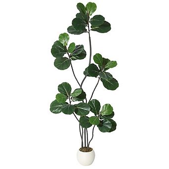 Faux Fiddle Leaf Fig Tree Artificial Plant